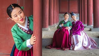 I Became A Korean Princess For A Day 👑 HANBOK WEARING EXPERIENCE [upl. by Kiona]