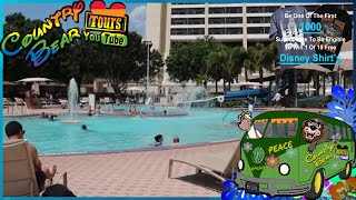 DISNEYS CONTEMPORARY RESORT POOL TOUR  HD  2021 [upl. by Nollaf]