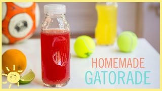 EAT  Homemade Gatorade [upl. by Ennagroeg]