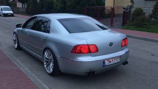 Phaeton 50 V10 muffler delete [upl. by Eelsnia729]