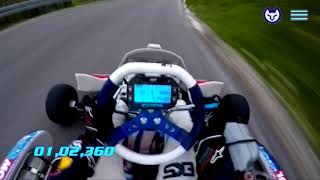 LaFerrari Vs 250cc Superkart [upl. by Delphina]