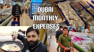 Monthly budget in Dubai  Food  Room Rent Travelling full month expenses  Umer T Vlogs [upl. by Burck186]