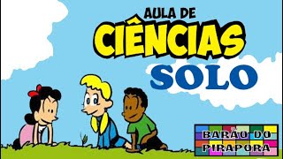 Aula de Ciências Solo [upl. by Odlo]