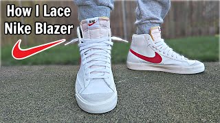 How I Lace My Nike Blazer [upl. by Barthol257]