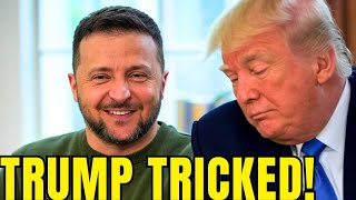 Zelensky TRICKS TRUMP with BRILLIANT MOVE This Afternoon [upl. by Ibrik]