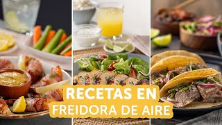 Recetas en freidora de aire  Kiwilimón [upl. by Orlena]