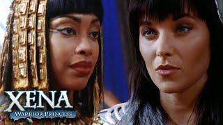 Xena Meets Cleopatra  Xena Warrior Princess [upl. by Freida]