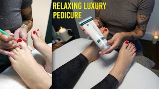 Deluxe Spa Pedicure amp Relaxing Massage Experience [upl. by Imit]