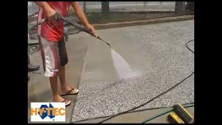 HyTec Exposed Concrete using Rugasol [upl. by Enylodnewg]