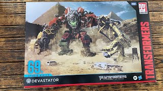 Transformers Studio Series 69 DEVASTATOR Unboxing amp Comparison Review [upl. by Aryt]