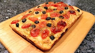 Focaccia Recipe  OrsaraRecipes [upl. by Esoj]