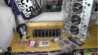 Ultimate K20K24 Build Guide PT1 head assembly [upl. by Aelhsa209]