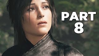 SHADOW OF THE TOMB RAIDER Walkthrough Gameplay Part 8  EAGLE PS4 PRO [upl. by Geldens]