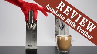 Aerolatte Milk Frother  Exclusive Review [upl. by Elata]