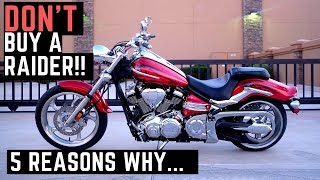 Watch BEFORE Buying a Yamaha Raider 0100 mph Ride Review Impressions Walk Around SkatePark [upl. by Brigida]