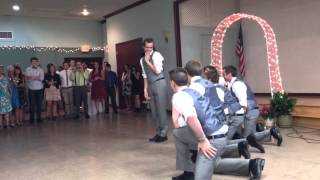 Brides Surprise  Awesome Groomsmen Dance [upl. by Alitta]