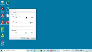 How to Change Keyboard Repeat Delay and Rate in Windows 10 [upl. by Farhi741]