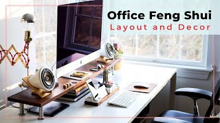 Office feng shui layout rules and lucky decor ideas [upl. by Enerual]