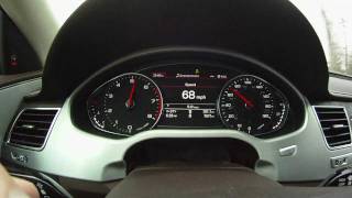 Audi A8 L 63L FSI W12 quattro 060 mph 0100 kmh AccelerationHigh Quality Sound [upl. by Nilhtac]