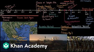 Overview of ancient Greece  World History  Khan Academy [upl. by Chimene]