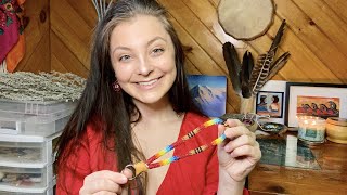 Beaded Lanyard Tutorial [upl. by Bronwyn249]