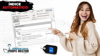 Como CREAR un ÍNDICE AUTOMÁTICO en WORD 2024 📃📃 [upl. by Eilatan]