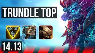 TRUNDLE vs GANGPLANK TOP  1214 Legendary  VN Master  1413 [upl. by Lundin]