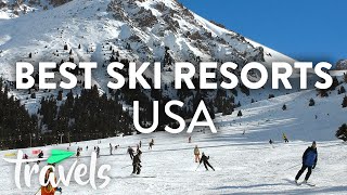 Top 10 Ski Resorts in the US  MojoTravels [upl. by Alena202]