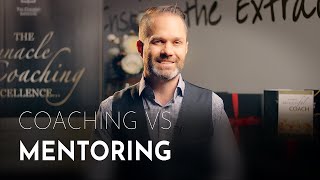 Coaching Vs Mentoring  The Coaching Institute [upl. by Gerick]