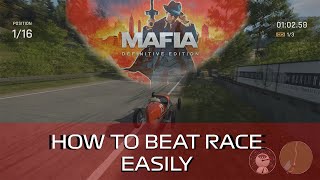 Mafia Definitive Edition  HOW TO BEAT RACE EASILY  TUTORIAL [upl. by Wernick]