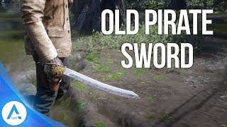 Red Dead Redemption 2 Weapon Locations  The Pirate Sword [upl. by Sirrap519]