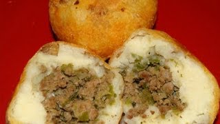 Rellenos de Papa  Puerto Rican How to shape them D  Best Bites Forever [upl. by Havstad778]