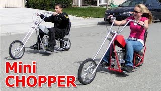 Amazing Mini Chopper Motorcycle 2017 [upl. by Atilol992]