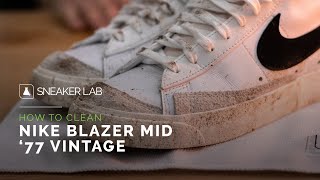 How To Clean Nike Blazer [upl. by Yrrak411]