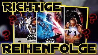 STAR WARS DAS ist die RICHTIGE Reihenfolge  mit Spoilern  Geekspeak [upl. by Ashla172]