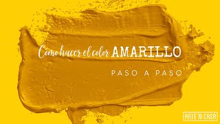 Cómo hacer el color amarillo [upl. by Parsaye]