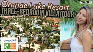 Orange Lake Resort  Three Bedroom Villa Tour  Holiday Inn Club Vacations  River Island [upl. by Naid680]