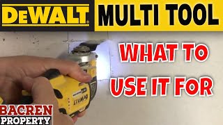 20 ways to use a Multi Tool  Dewalt [upl. by Ehtnax]