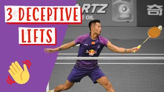 How To Play 3 Different DECEPTIONS In Badminton [upl. by Brandes]