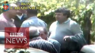 Mafia initiation ritual video released by Italian police [upl. by Nesnej833]