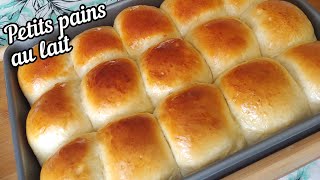 Petits Pains au Lait Ultra molleux sans robot  Homemade Dinner Rolls [upl. by Romelle]