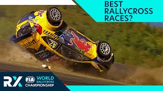 BEST of RALLYCROSS World RX crashes epic overtakes roll overs spins and more [upl. by Peyton]