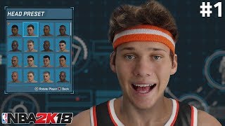 NBA 2K18 My Career Gameplay Walkthrough Playthrough  Creation of JessertheLazer  Part 1 [upl. by Sherlocke]