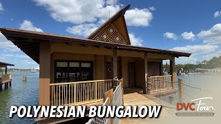 Bungalow Room Tour  Disneys Polynesian Villas amp Bungalows [upl. by Crawley]