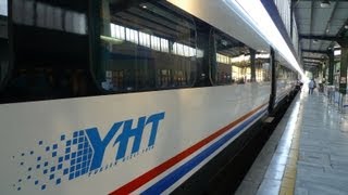 Video guide to the Yüksek Hızlı Tren Turkeys highspeed train [upl. by Bunch]