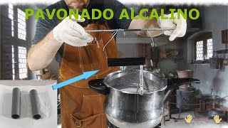 Como hacer un Pavonado alcalino casero [upl. by Genie]