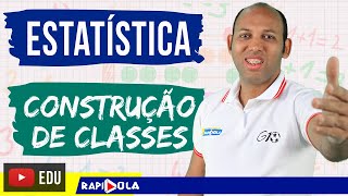 TABELA DE DISTRIBUIÃ‡ÃƒO DE FREQUÃŠNCIA âœ… DADOS AGRUPADOS EM CLASSES [upl. by Yaresed]