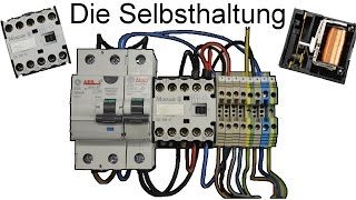 Schützschaltung  Selbsthaltung [upl. by Enialb704]