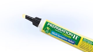 How to Apply PREPARATION H® Maximum Strength Pain Relief Cream [upl. by Cralg]