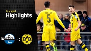 Highlights SC Paderborn 07  Borussia Dortmund 16 [upl. by Acitel]